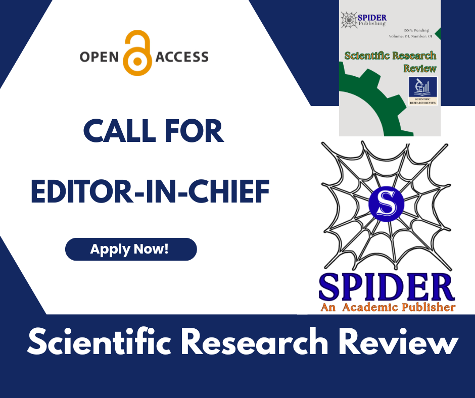 call for editor in chief
