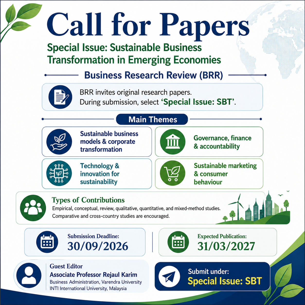 BRR special issue